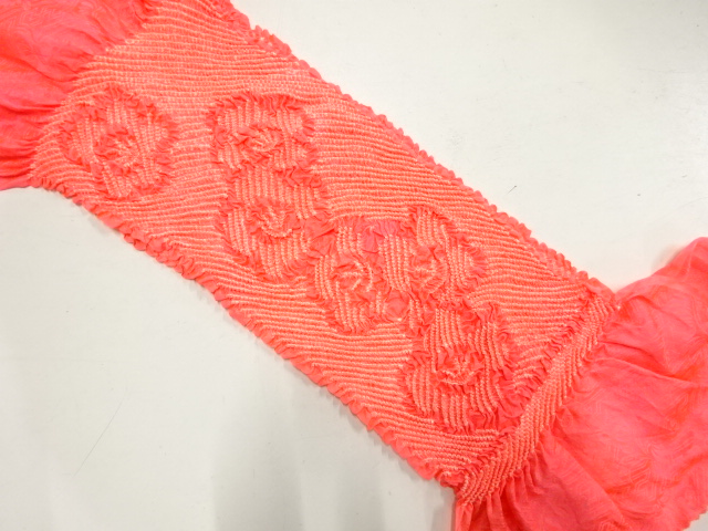 SILK shibori obiage